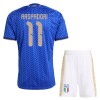 Maglia Italia Raspadori 11 Bambino Prima Divisa Mondiali 2026 Maglia Italia Raspadori 11 Bambino Prima Divisa Mondiali 2026