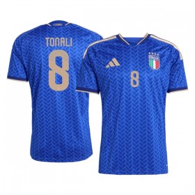 Maglia Italia Tonali 8 Prima Divisa Mondiali 2026