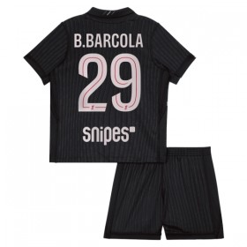 Maglia Paris Saint-Germain B. Barcola 29 Jordan Bambino Quarta Divisa 2025-26