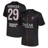 Maglia Paris Saint-Germain B. Barcola 29 Jordan Quarta Divisa 2025-26