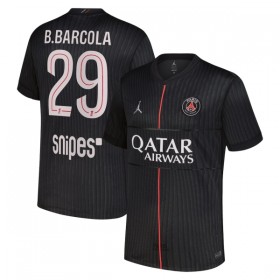 Maglia Paris Saint-Germain B. Barcola 29 Jordan Quarta Divisa 2025-26