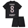 Maglia Paris Saint-Germain Fabian 8 Jordan Bambino Quarta Divisa 2025-26