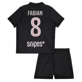 Maglia Paris Saint-Germain Fabian 8 Jordan Bambino Quarta Divisa 2025-26