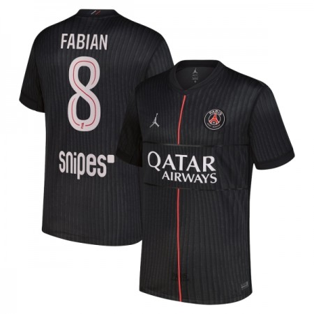 Maglia Paris Saint-Germain Fabian 8 Jordan Quarta Divisa 2025-26