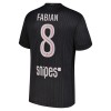 Maglia Paris Saint-Germain Fabian 8 Jordan Quarta Divisa 2025-26