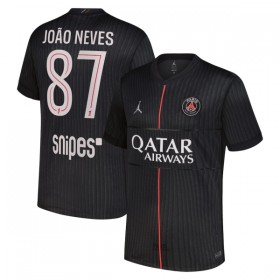 Maglia Paris Saint-Germain Joao Neves 87 Jordan Quarta Divisa 2025-26