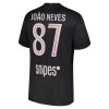 Maglia Paris Saint-Germain Joao Neves 87 Jordan Quarta Divisa 2025-26