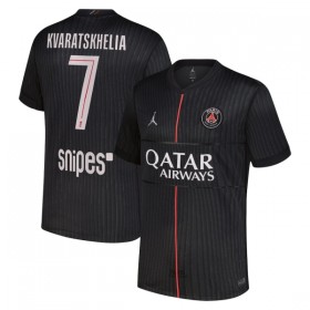 Maglia Paris Saint-Germain Kvaratskhelia 7 Jordan Quarta Divisa 2025-26