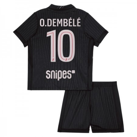 Maglia Paris Saint-Germain O. Dembele 10 Jordan Bambino Quarta Divisa 2025-26