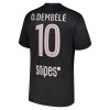 Maglia Paris Saint-Germain O. Dembele 10 Jordan Quarta Divisa 2025-26