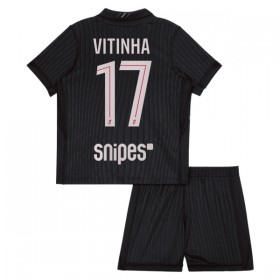 Maglia Paris Saint-Germain Vitinha 17 Jordan Bambino Quarta Divisa 2025-26