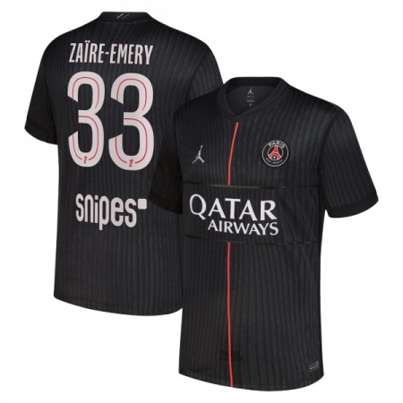 Maglia Paris Saint-Germain Zaire-Emery 33 Jordan Quarta Divisa 2025-26 Maglia Paris Saint-Germain Zaire-Emery 33 Jordan Quarta Divisa 2025-26