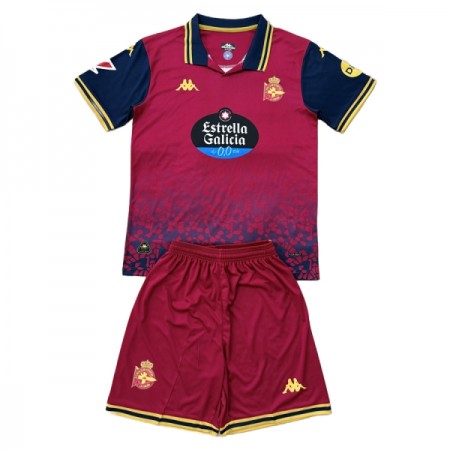 Maglia Deportivo de La Coruna Bambino Trasferta Divisa 2025-26