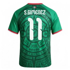 Maglia Messico S.Gimenez 11 Prima Divisa Mondiali 2026
