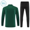 A.C. Milan Bambino Felpe da Allenamento 2025-26 Quarto-Zip Verde