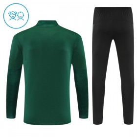 A.C. Milan Bambino Felpe da Allenamento 2025-26 Quarto-Zip Verde