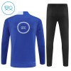 Chelsea Bambino Felpe da Allenamento 2025-26 Quarto-Zip Blu