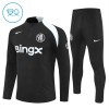 Chelsea Bambino Felpe da Allenamento 2025-26 Quarto-Zip Nera Chelsea Bambino Felpe da Allenamento 2025-26 Quarto-Zip Nera