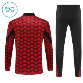 Feyenoord Rotterdam Bambino Felpe da Allenamento 2025-26 Quarto-Zip Rossa