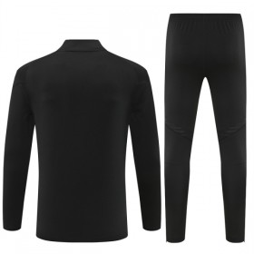 Real Madrid Felpe da Allenamento 2025-26 Quarto-Zip Nera