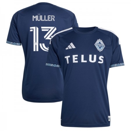 Maglia Vancouver Whitecaps Muller 13 Trasferta Divisa 2026 Maglia Vancouver Whitecaps Muller 13 Trasferta Divisa 2026