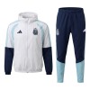 Argentina Felpe con Cappuccio da Allenamento 2026-27 Bianca Argentina Felpe con Cappuccio da Allenamento 2026-27 Bianca
