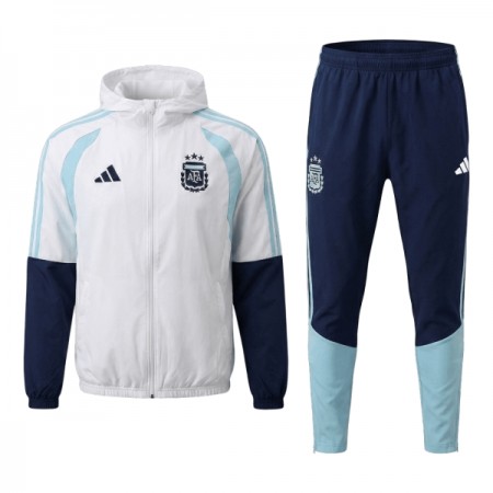 Argentina Felpe con Cappuccio da Allenamento 2026-27 Bianca Argentina Felpe con Cappuccio da Allenamento 2026-27 Bianca