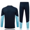 Argentina Felpe da Allenamento 2026-27 Quarto-Zip Navy