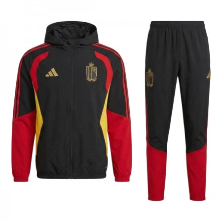 Belgio Felpe con Cappuccio da Allenamento 2026-27 Nera