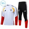 Germania Bambino Felpe da Allenamento 2026-27 Quarto-Zip Bianca