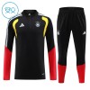 Germania Bambino Felpe da Allenamento 2026-27 Quarto-Zip Nera