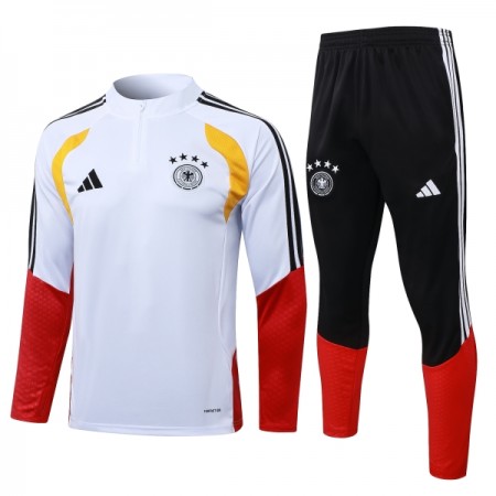 Germania Felpe da Allenamento 2026-27 Quarto-Zip Bianca