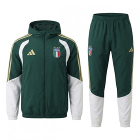 Italia Felpe con Cappuccio da Allenamento 2026-27 Verde