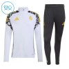 Real Madrid Bambino Felpe da Allenamento 2026-27 Quarto-Zip Bianca Real Madrid Bambino Felpe da Allenamento 2026-27 Quarto-Zip Bianca