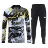 Real Madrid Marvel Felpe da Allenamento 2026-27 Quarto-Zip Nera Real Madrid Marvel Felpe da Allenamento 2026-27 Quarto-Zip Nera