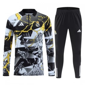 Real Madrid Marvel Felpe da Allenamento 2026-27 Quarto-Zip Nera