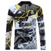 Real Madrid Marvel Felpe da Allenamento 2026-27 Quarto-Zip Nera