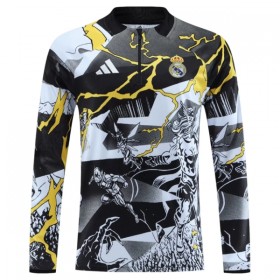 Real Madrid Marvel Felpe da Allenamento 2026-27 Quarto-Zip Nera