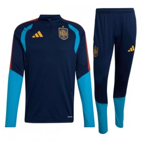 Spagna Felpe da Allenamento 2026-27 Quarto-Zip Navy