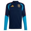 Spagna Felpe da Allenamento 2026-27 Quarto-Zip Navy