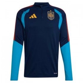 Spagna Felpe da Allenamento 2026-27 Quarto-Zip Navy