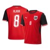 Maglia Austria Alaba 8 Prima Divisa Mondiali 2026