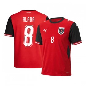 Maglia Austria Alaba 8 Prima Divisa Mondiali 2026