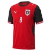Maglia Austria Alaba 8 Prima Divisa Mondiali 2026