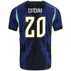 Maglia Brasile Estevao 20 Trasferta Divisa Mondiali 2026