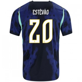Maglia Brasile Estevao 20 Trasferta Divisa Mondiali 2026