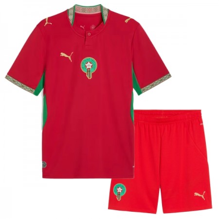 Maglia Marocco Bambino Prima Divisa Mondiali 2026