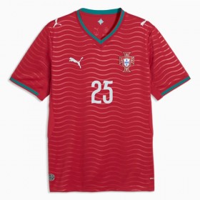 Maglia Portogallo Nuno Mendes 25 Prima Divisa Mondiali 2026