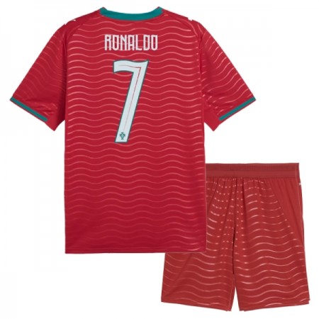 Maglia Portogallo Ronaldo 7 Bambino Prima Divisa Mondiali 2026