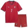 Maglia Portogallo Ronaldo 7 Bambino Prima Divisa Mondiali 2026